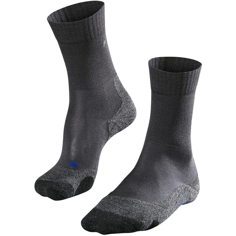 FALKE TK2 Cool Trekkingsocken Damen asphalt melange 35-36