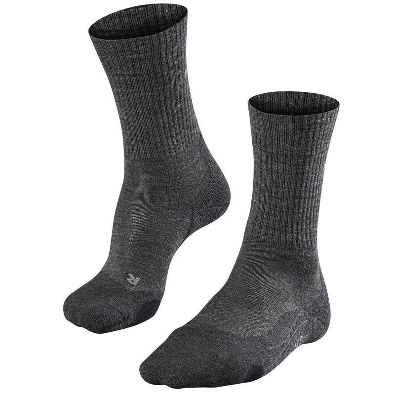 FALKE TK2 Wool Trekkingsocken smog 42-43