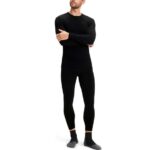 Falke Maximum Warm LS Shirt Tight Fit M Herren Funktionsunterhemd (Schwarz L ) Expeditionsbekleidung