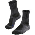 Falke TK1 Adventure Cool Damen Wandersocken (Anthrazit 37-38 EU) Trekkingbekleidung