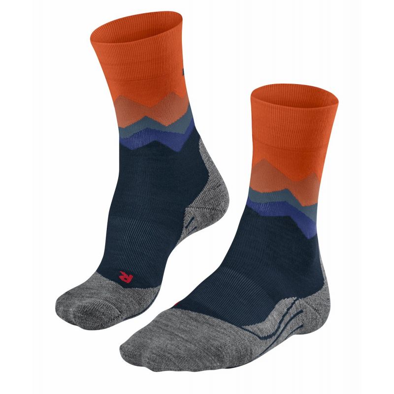 Falke TK2 Crest - Trekkingsocken - Herren Marine Orange 42 - 43 Hersteller: Falke Bestellnummer:4031309311982