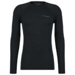 Falke Wool-Tech LS-Shirt Ragular Fit M Herren (Schwarz S ) Fitnessbekleidung