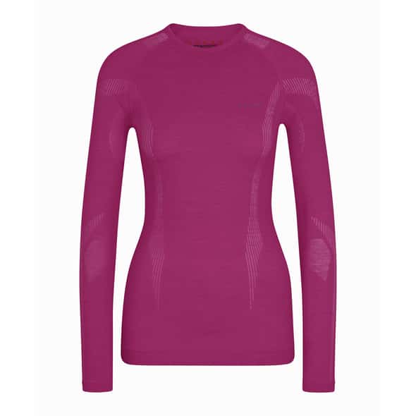 Falke Wool-Tech LS-Shirt Regular Fit W Damen (Beere M ) Kletterbekleidung