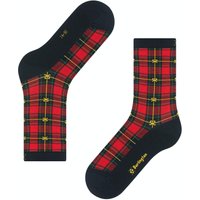 Socken für Frauen Burlington X-Mas Tartan