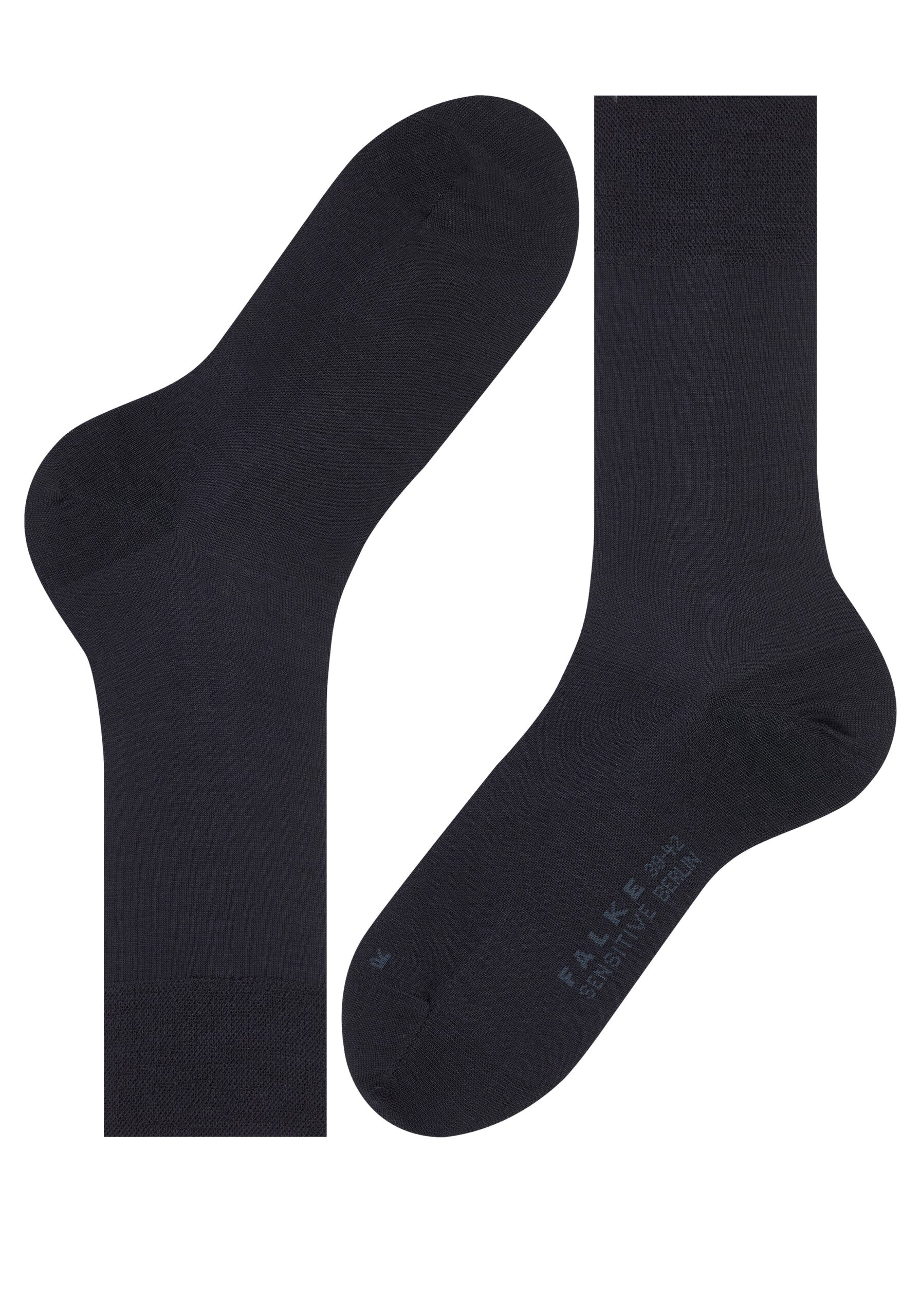 FALKE Socken “Sensitive Berlin”, (Packung, 2 Paar), mit sensitve Bündchen ohne Gummi