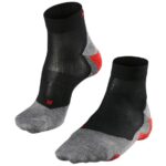 Falke RU 5 Race Short Herren Laufsocken (Schwarz 46-48 EU) Laufsocken