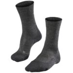 Falke TK 2 Explore Wool Herren Wandersocken (Anthrazit 46-48 EU) Trekkingbekleidung