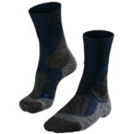 Falke TK1 Adventure Cool Damen Wandersocken (Blau 35-36 EU) Trekkingbekleidung