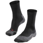 Falke TK2 Explore Herren Wandersocken (Schwarz 44-45 EU) Wandersocken