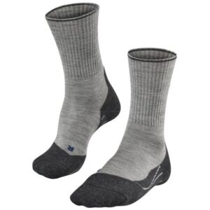 Falke TK2 Explore Wool Silk Damen Wandersocken (Hellgrau 37-38 EU) Trekkingbekleidung Hersteller: Falke Bestellnummer:4043874265119