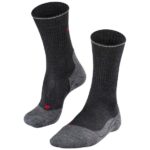 Falke TK2 Explore Wool Silk Herren Wandersocken (Anthrazit 46-48 EU) Wandersocken