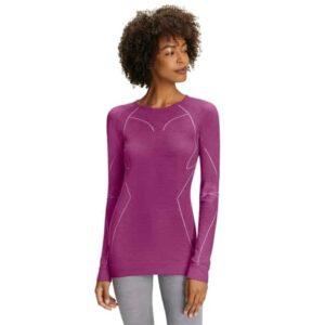 Falke Wool Tec Warm LS Shirt Comfort W Damen Funktionsunterhemd (Beere L ) T-Shirts Hersteller: Falke Bestellnummer:4031309424187