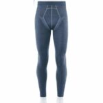 Falke Wool-Tech Warm Tights Herren Funktionsunterhose (Blau S ) Unterhosen