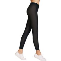 FALKE Leggings Damen Leggins – Matt Deluxe 30, transparent matt