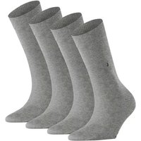 Burlington Kurzsocken Damen Socken 4er Pack – Everyday Kurzstrumpf