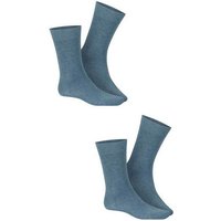 Hudson Basicsocken ONLY 2-PACK (2-Paar) Klassische Herren Socken im Doppelpack