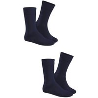 Hudson Basicsocken ONLY 2-PACK (2-Paar) Klassische Herren Socken im Doppelpack