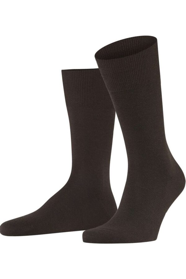 FALKE Airport Socken dunkelbraun