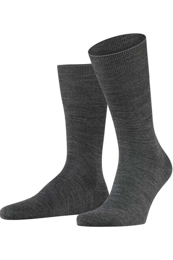 FALKE Airport Socken dunkelgrau