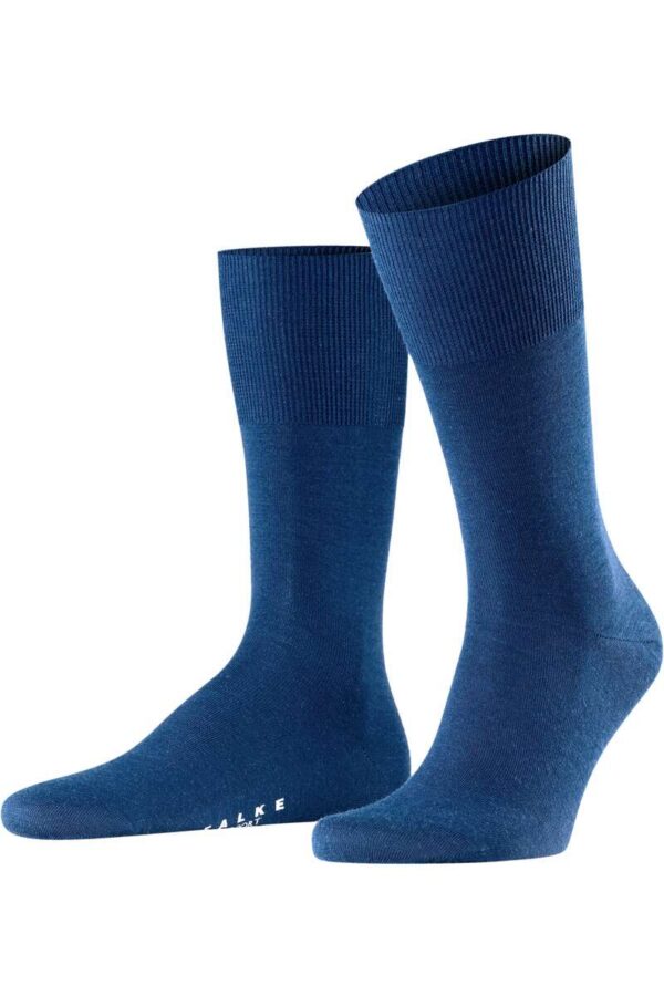 FALKE Airport Socken royalblau