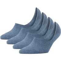 Burlington Füßlinge Damen Füßlinge, 4er Pack – Everyday IN, Anti-Slip