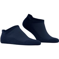 Burlington Herren Sneakersocken blau Mikrofaser unifarben