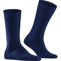 Burlington Herren Socken blau Baumwolle Gemustert