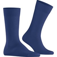 Burlington Herren Socken blau Baumwolle unifarben