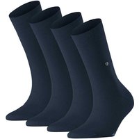 Burlington Kurzsocken Damen Socken 4er Pack – Everyday Kurzstrumpf