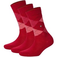 Burlington Kurzsocken Damen Socken WHITBY 3er Pack – Kurzstrumpf