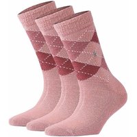 Burlington Kurzsocken Damen Socken WHITBY 3er Pack – Kurzstrumpf