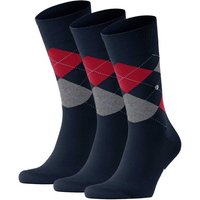 Burlington Kurzsocken Herren Socken 3er Pack – Blackpool, Baumwolle