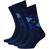 Burlington Kurzsocken Herren Socken Everyday 4er Pack - Rautenmuster Hersteller: Burlington Bestellnummer:4262467951264