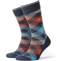 Burlington Kurzsocken Herren Socken NEWCASTLE – Schurwolle, Clip, Raute