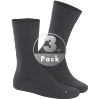 Hudson Herren Socken grau Baumwolle & Mix unifarben