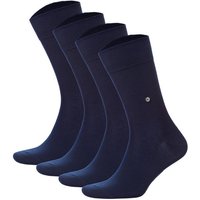 Burlington Kurzsocken Herren Socken Everyday 4er Pack – Baumwolle, Uni