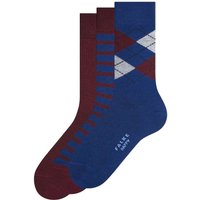 FALKE Socken 3er Pack Happy Box, Kurzsocken, Geschenkbox für Herren – One Size