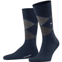 Burlington Kurzsocken Herren Socken EDINBURGH - Rautenmuster