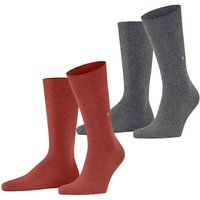 Burlington Kurzsocken Herren Socken Everyday 2er Pack – Baumwolle, Uni