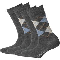 Burlington Kurzsocken Herren Socken Everyday 4er Pack - Rautenmuster Hersteller: Burlington Bestellnummer:4262467951233