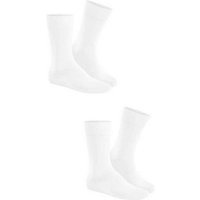 Hudson Basicsocken Only 2-Pack (2-Paar) Klassische Herren Socken im Doppelpack