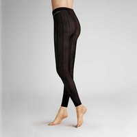 Hudson Strickstrumpfleggings Web 50 DEN (1 St) Leggings mit abwechslungsreichem Muster