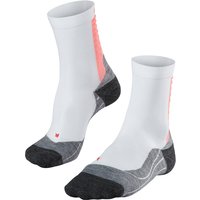 FALKE Achilles Health Damen Laufsocken white-neon red 35-36