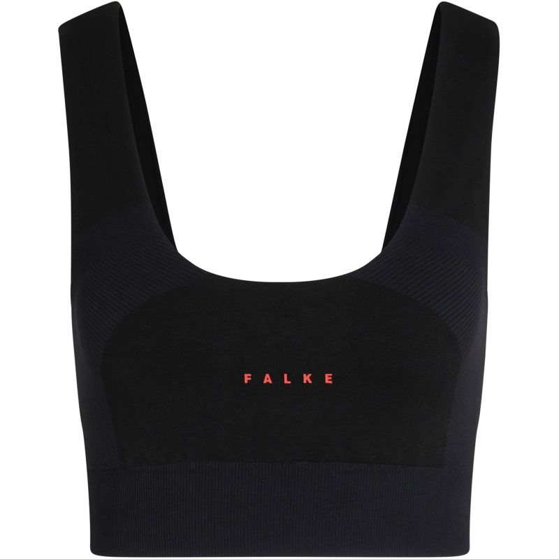 FALKE CORE Seamless Sport-BH Damen 3000 – black XS