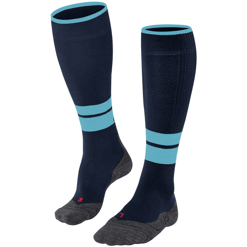 FALKE Compression Energy Trekking-Kniestrümpfe Herren 6120 – marine 39-42 W2