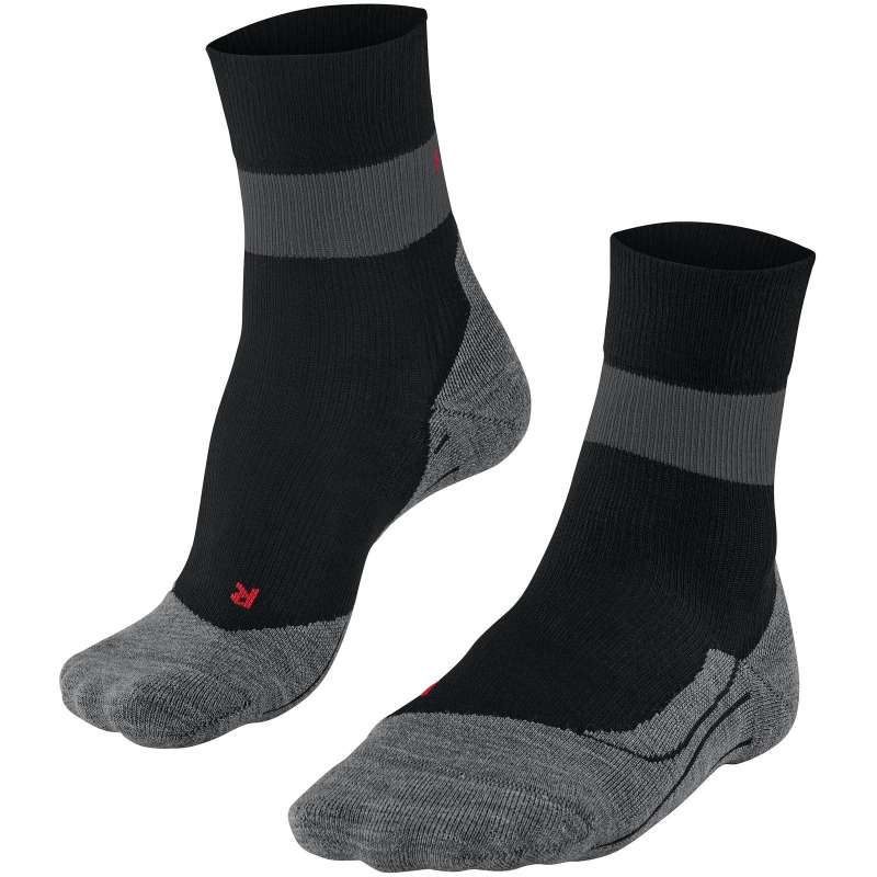 FALKE Compression Stabilizing Laufsocken Damen 3010 – black-mix 35-36