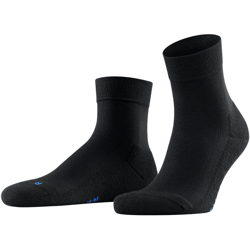 FALKE Cool Kick Kurzsocken 3001 – black 37-38