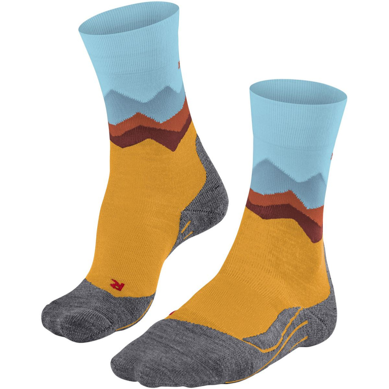 FALKE Crest Trekkingsocken Damen 1301 – lemonade 35-36