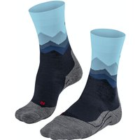 FALKE Crest Trekkingsocken Damen 6162 – navy 35-36