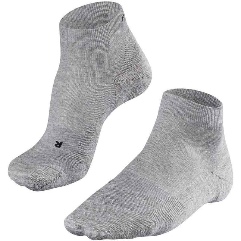 FALKE GO2 Short Golf Socken light grey 44-45